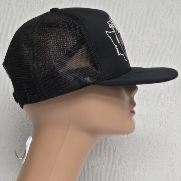 D.A.R.E Washington Say No To Drugs Black Mesh Trucker Hat 80s 90s Kids Program - Picture 5 of 8